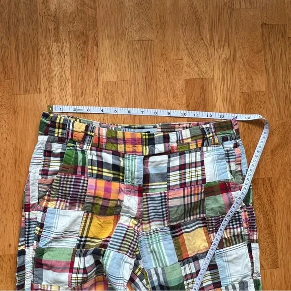 Vintage J.Crew Madras Plaid Capris – Summer 2008 – Size 2 🌞 - Picture 6 of 8